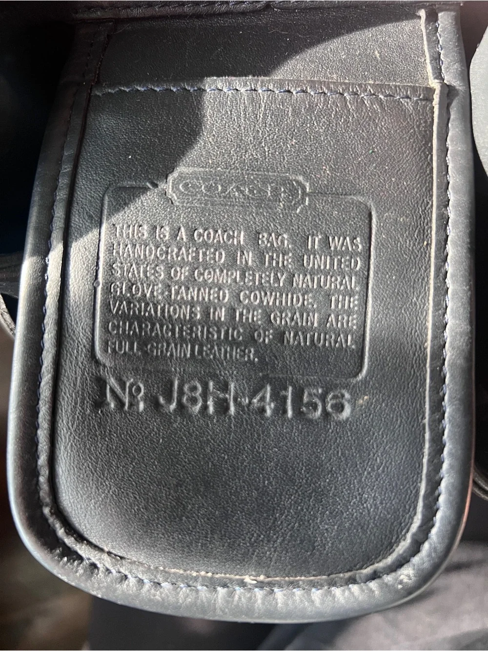 Vintage coach soho bag